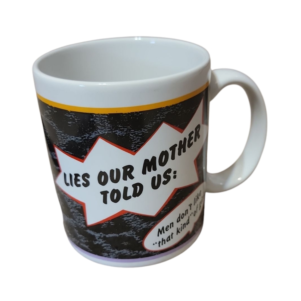Hallmark Vintage Lies Our Mothers Told Us Standard‎ Size Coffee Mug